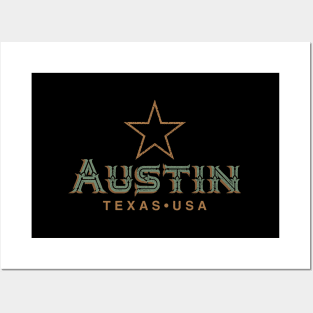 Austin Texas Posters and Art